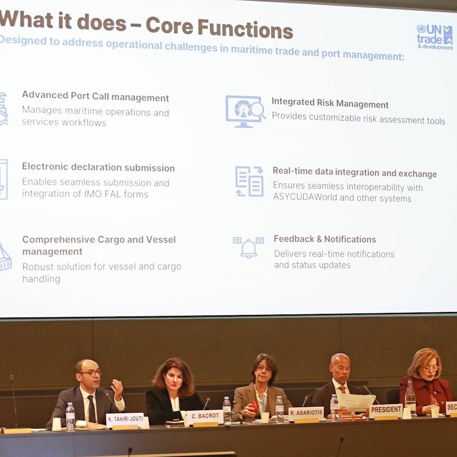 ASYHUB Maritime Presented as Maritime Single Window at UN Trade and Development’s 12th Expert Meeting on Transport and Trade Logistics